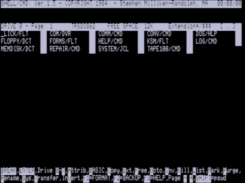 Screen shot